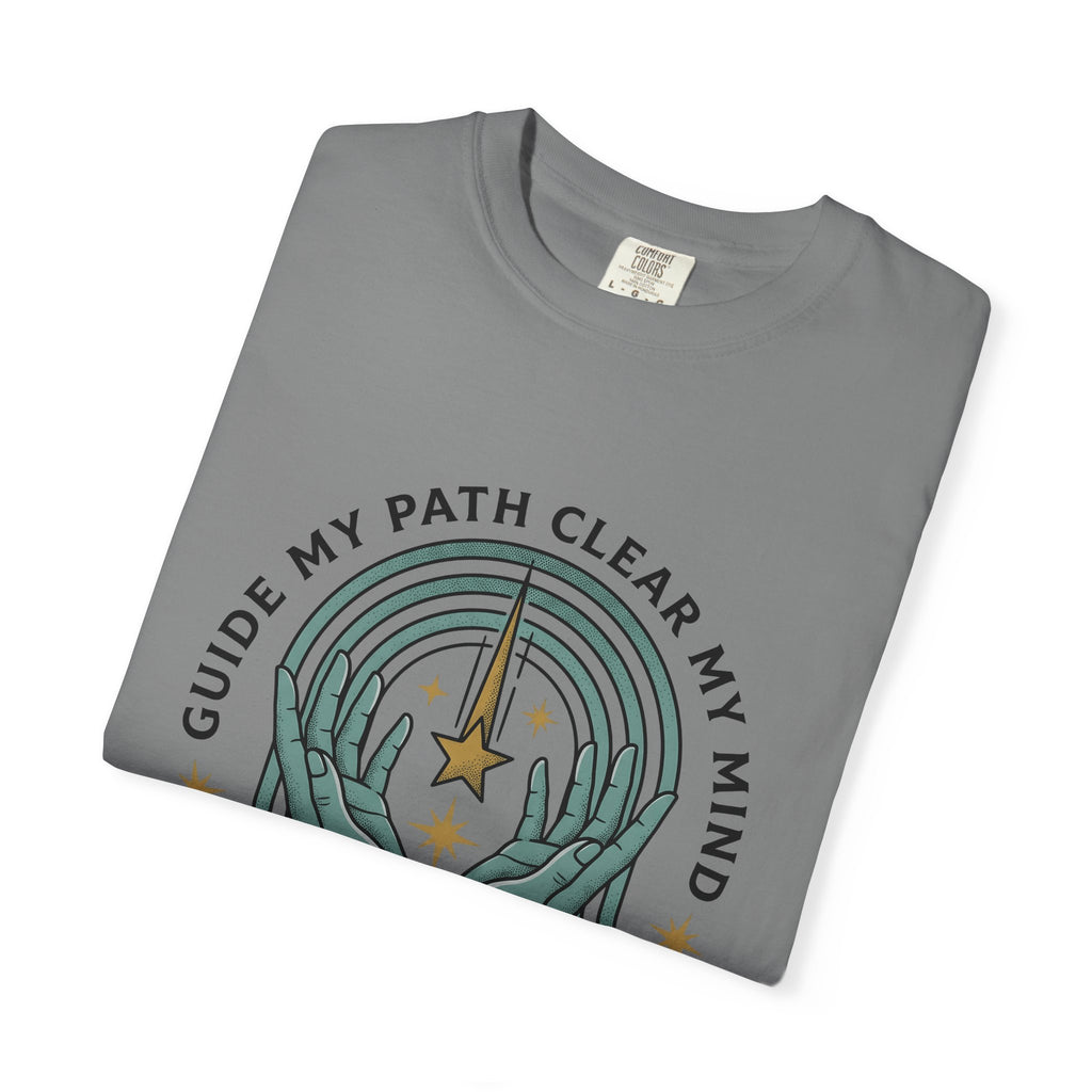 Hands Prism T-Shirt Boho Chic Meditation Gift Women Tribal T-Shirt Prismatic T-Shirt Bohemian Enthusiast Ethnic T-Shirt Mindfulness Graphic Rustic