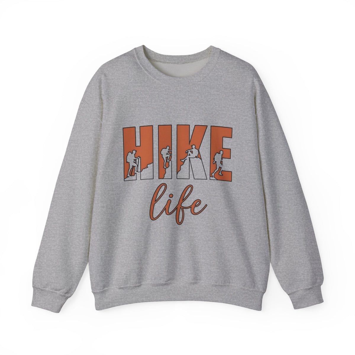 Backpacker Print Sweatshirt Hiking Exploration Gift Women Striking Sweatshirt Traveler Sweatshirt Trekker Enthusiast Artistic Sweatshirt Adventure Graphic