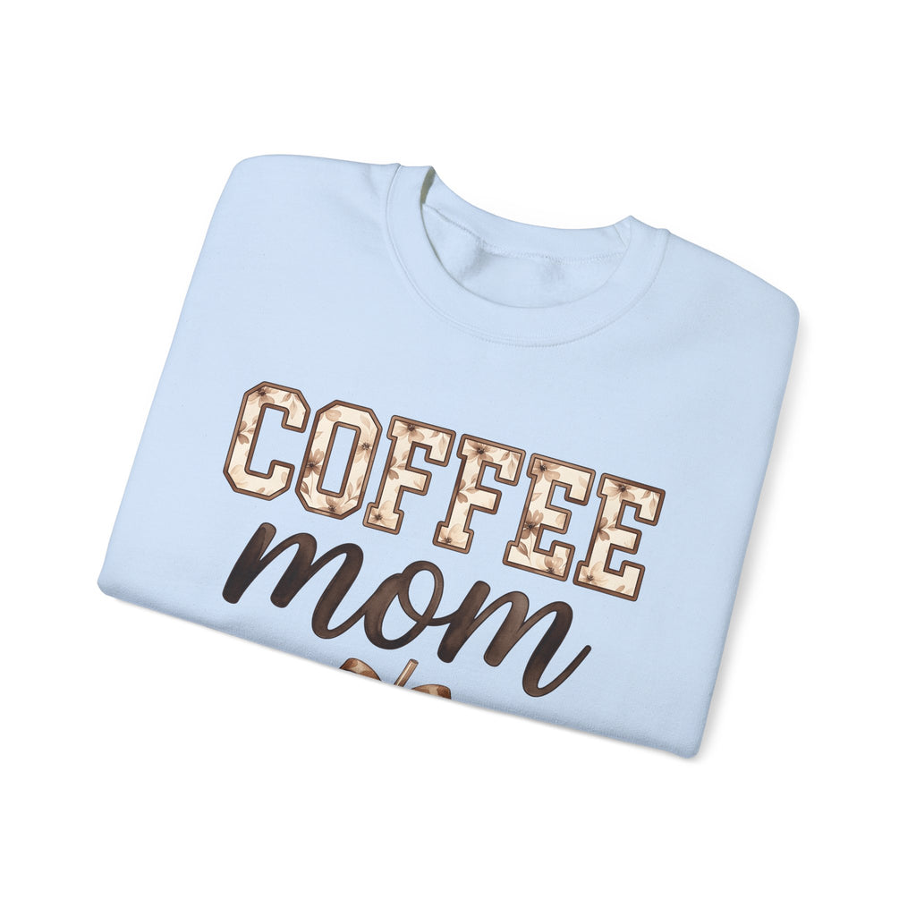 Iced Latte Cup Sweatshirt Moms Café Gift Women Painted Sweatshirt Coffee Cup Sweatshirt Mom Fan Hand Painted Sweatshirt Coffee Shop Graphic Classic Sash Sweatshirt
