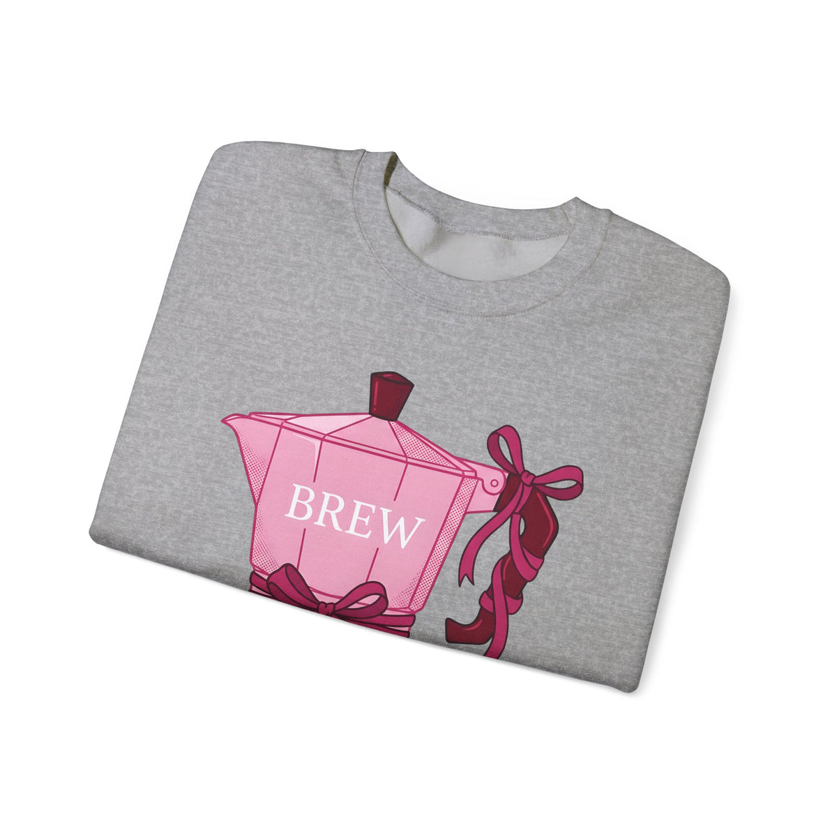 Moka Pot Sweatshirt Coffee Foodie Gift Women Cute Sweatshirt Stovetop Coffee Sweatshirt Coffee Fan Cute Sweatshirt Food Graphic Hand Drawn Bow Sweatshirt