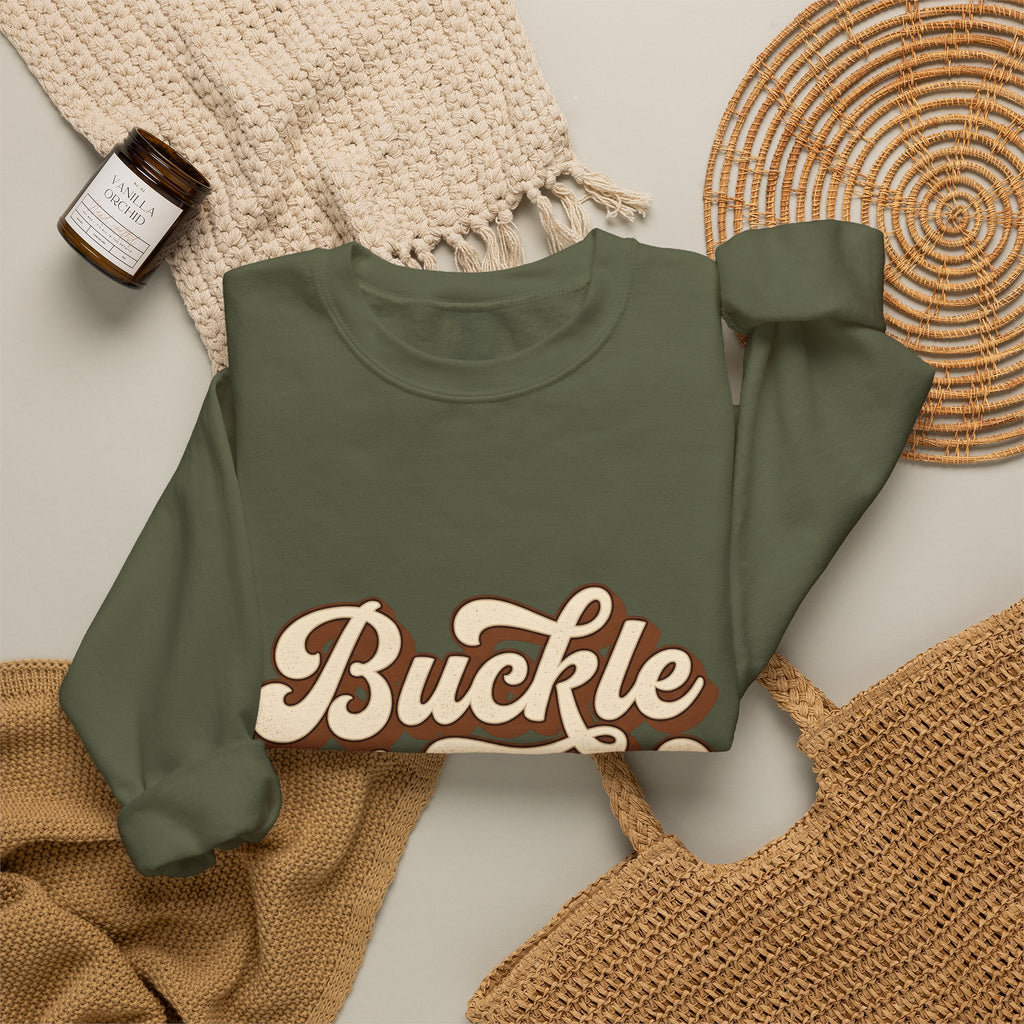 Western Text Sweatshirt Cowgirl Rodeo Gift Women Vintage Sweatshirt Typography Sweatshirt Cowboy Fan Distressed Sweatshirt Rodeo Graphic Retro Swirl Accents