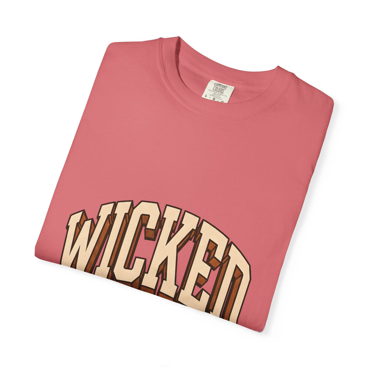 Strong Arched Font T-Shirt Halloween Event Gift Women Horror T-Shirt Typography T-Shirt Spooky Fan Macabre T-Shirt Party Graphic Classic Cast