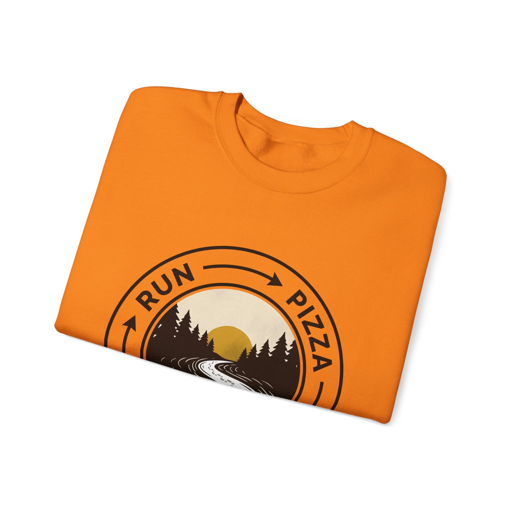Hiking Trail Sports Jogging Gift Sketch Trail Athlete Enthusiast Drawing Runner Cartoon Sweatshirt