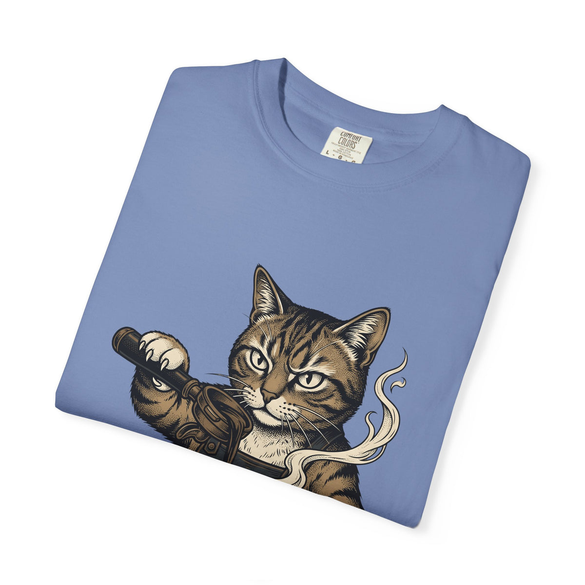 Coffee Cat T-Shirt Cat Espresso Gift Women Retro T-Shirt Kitty Cat T-Shirt Cat Fan Fifties T-Shirt Cappuccino Graphic Sketch Latte T-Shirt T-Shirt