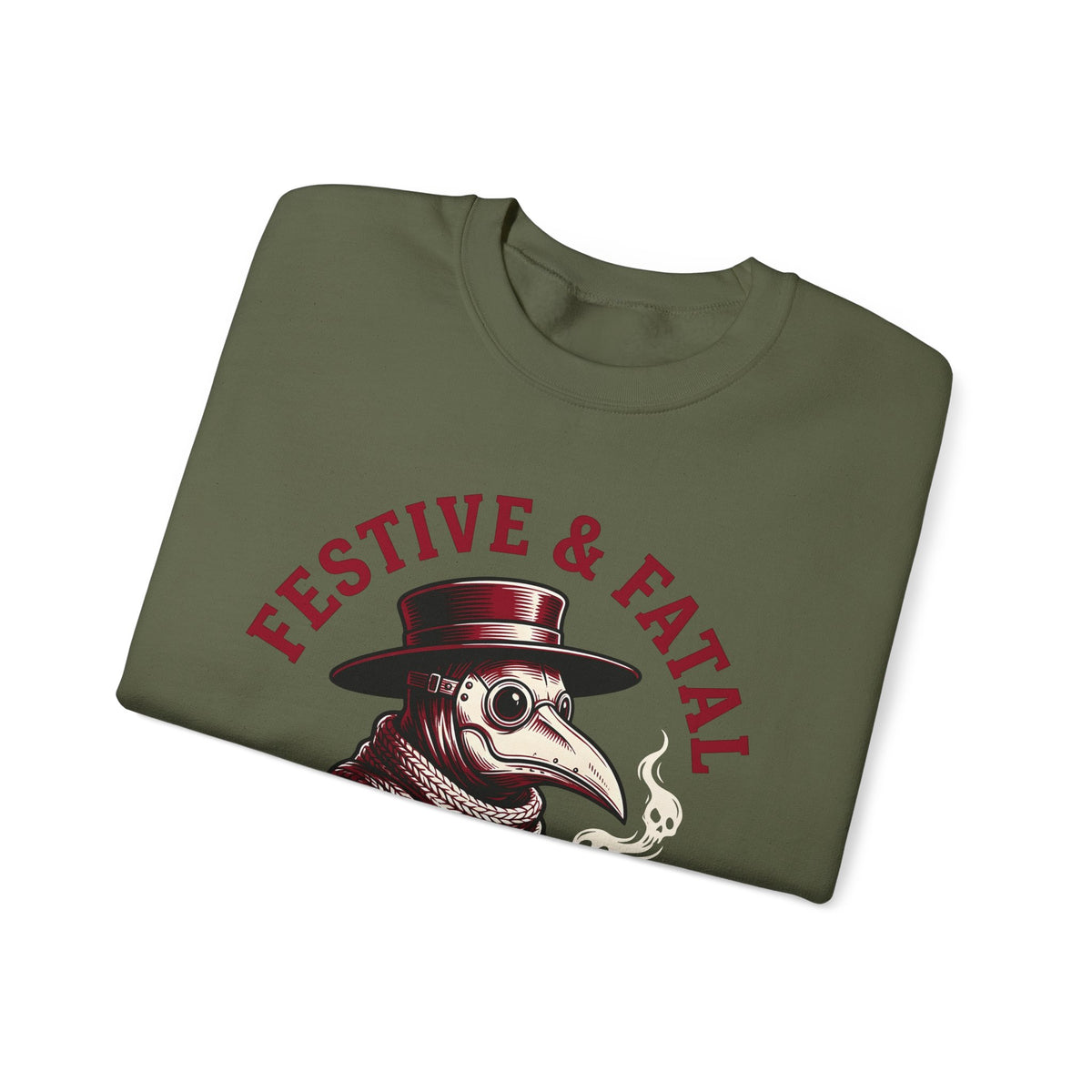 Plague Healer Sweatshirt Christmas Macabre Gift Women Mysterious Sweatshirt Doctor