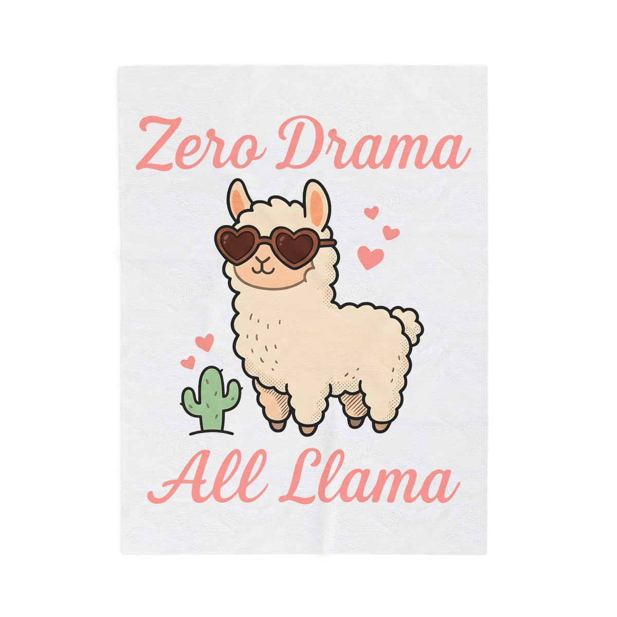Alpaca Eyewear Blanket Funny Fauna Gift Women Whimsical Blanket Sunglasses Blanket Humor Fan Spectacles Blanket Wildlife Graphic Illustrated