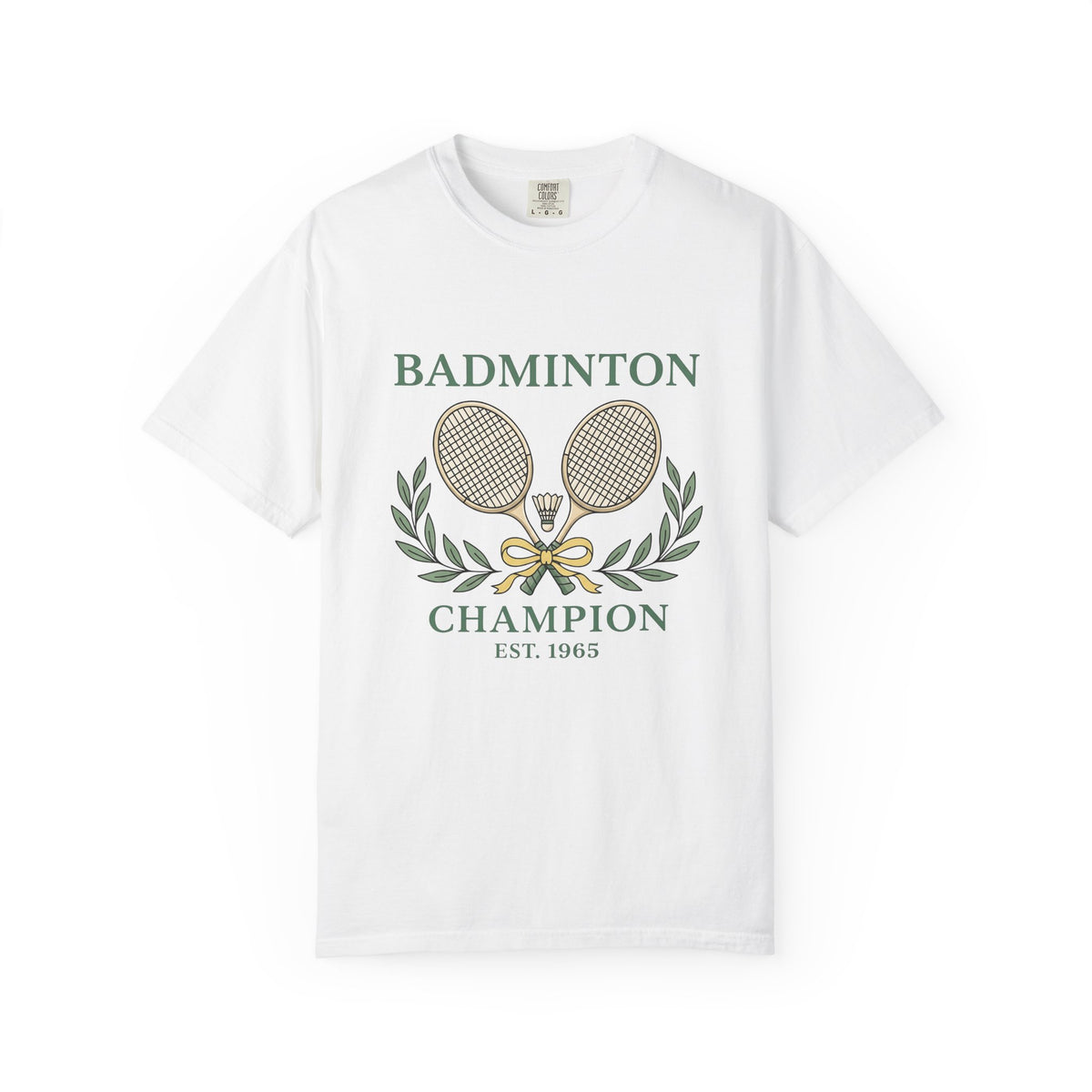 Birdie Rackets T-Shirt Badminton Fitness Gift Women Retro T-Shirt Shuttlecocks T-Shirt Badminton Enthusiast Vintage T-Shirt Workout Graphic Doodle