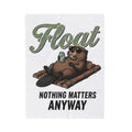 Beaver Float Blanket Cute Wildlife Gift Women Comic Blanket Dam Blanket Adorable Fan Cartoon Blanket Animal Graphic Retro Shades Blanket