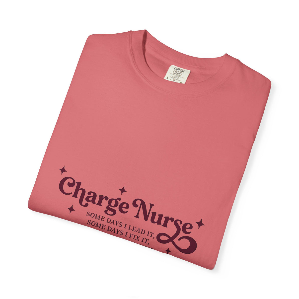Nurse Script T-Shirt Nurse Health Gift Women Cute T-Shirt Script T-Shirt