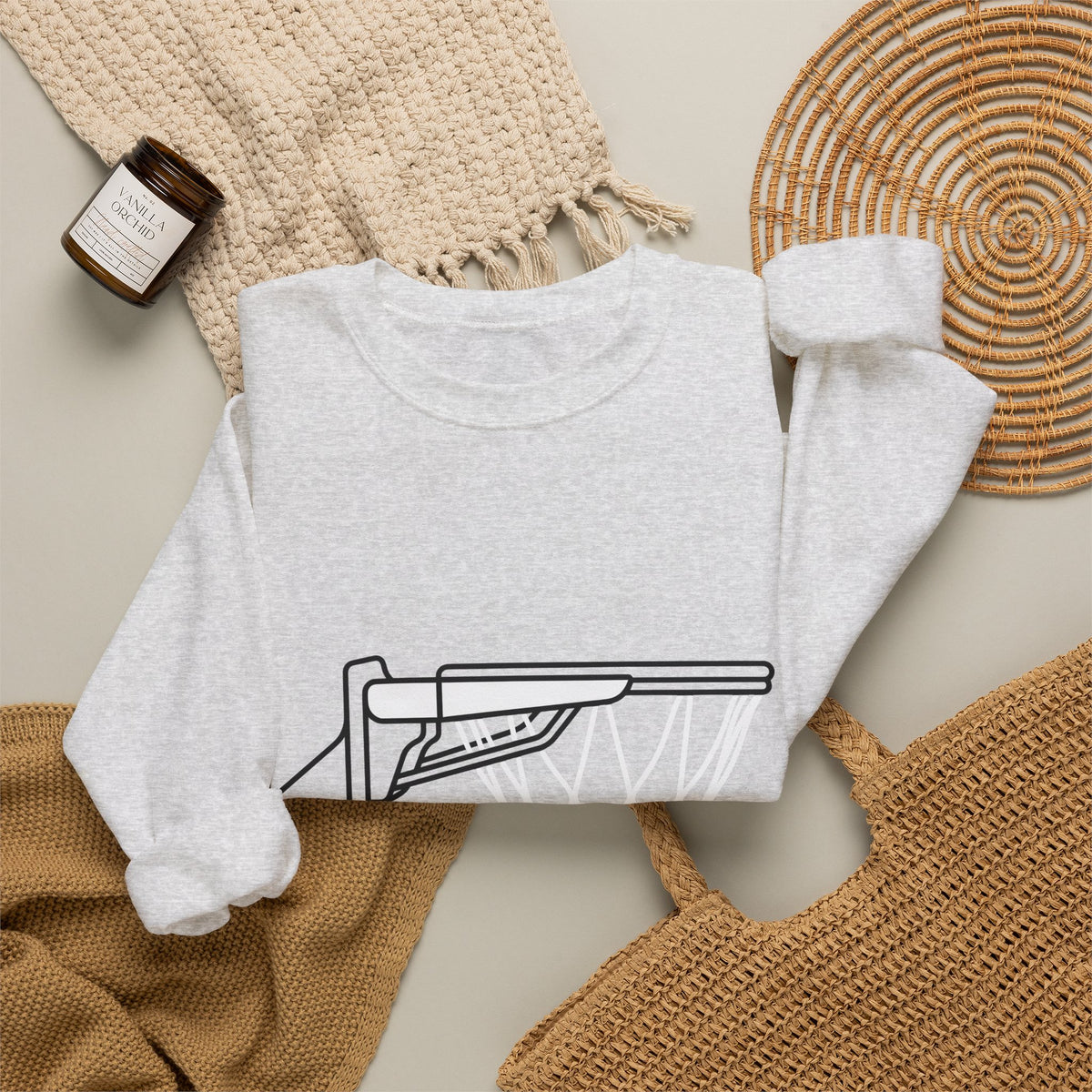 Basketball Goal Sweatshirt Sports Athletics Gift Women Modern Sweatshirt Hoop Sweatshirt Athlete Enthusiast Contemporary Sweatshirt Fitness Graphic Sketch