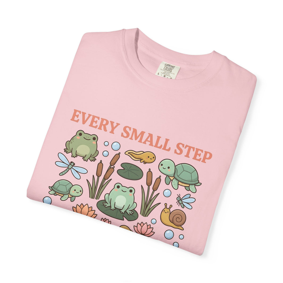 Frog Turtle Snail T-Shirt Motivation Nature Gift Women Cartoon T-Shirt Amphibian T-Shirt Inspirational Enthusiast Comic T-Shirt Environmental
