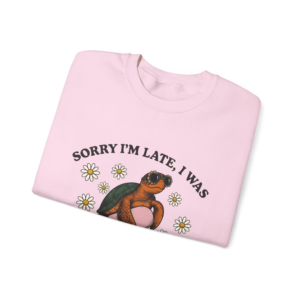 Turtle Swimming Ring Sweatshirt Sports & Activities Holiday Gift Women Nostalgic Sweatshirt Inflatable Ring Sweatshirt Athlete Fan Retro Sweatshirt Vacation