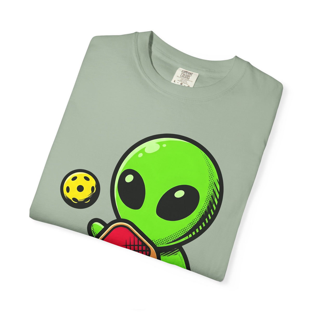 Alien Pickleball T-Shirt Pickleball Humor Gift Women Cute T-Shirt Alien Pickleball T-Shirt Pickleball Fan Kawaii T-Shirt Comedy Graphic Cartoon