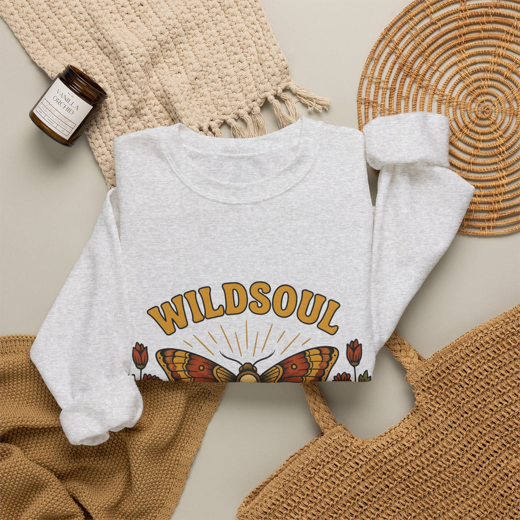 Insect Skull Sweatshirt Gothic Wilderness Gift Women Blackwork Sweatshirt Bug Sweatshirt Dark Fan Tattoo Sweatshirt Nature Graphic Hand Drawn Blossom Sweatshirt