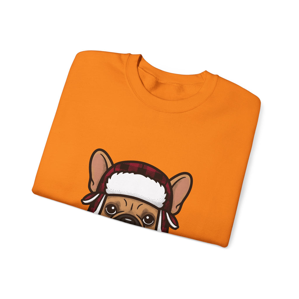 French Bulldog Sweatshirt Dog Dogs Gift Women Line Art Sweatshirt Bulldog Sweatshirt Dog Fan Puppy Graphic Illustration Drawing Sketch Winter Hat Sweatshirt