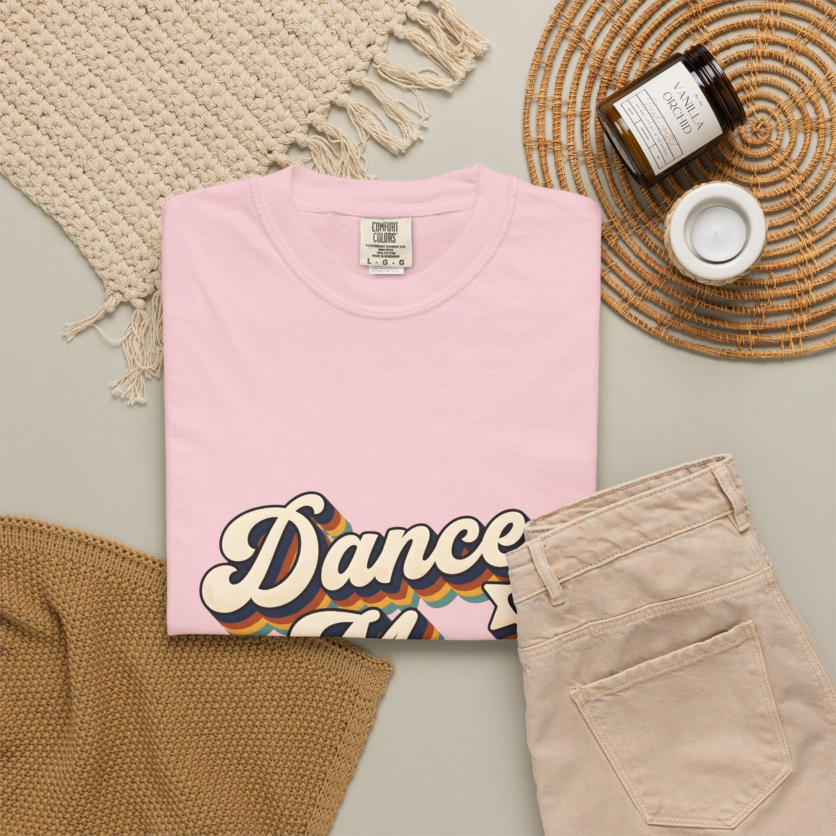 Vintage Lettering T-Shirt Moms Ballet Gift Women Block T-Shirt Typography T-Shirt Motherhood Enthusiast Typography T-Shirt Dance Graphic Classic