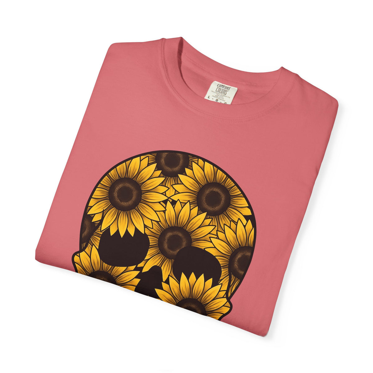 Bloom Skull T-Shirt Floral Alternative Gift Women Pop Art T-Shirt Sugar Skull T-Shirt Floral Fan Pop Art T-Shirt Punk Graphic Tribal Petals T-Shirt