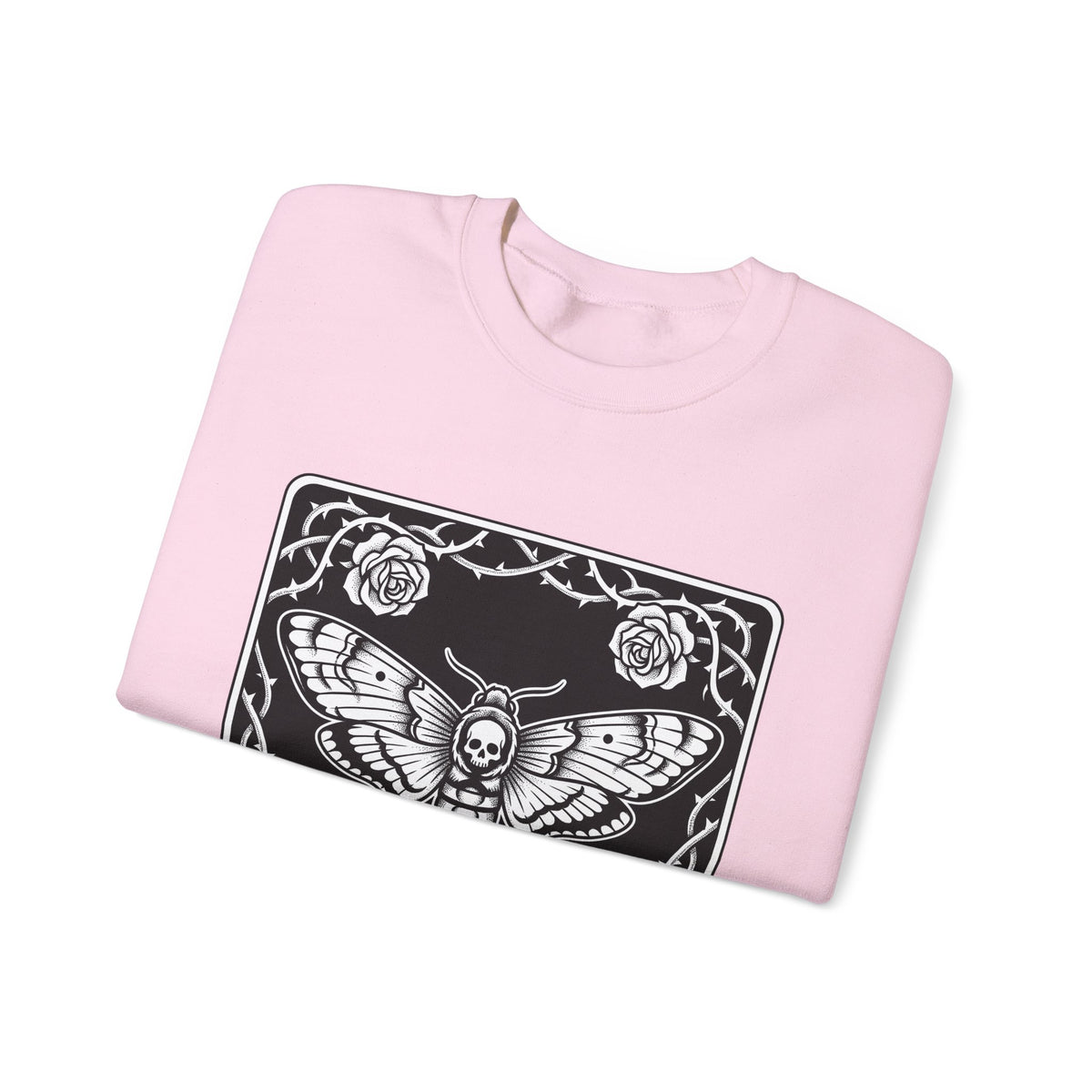 Skull Butterfly Sweatshirt Gothic Magic Gift Women Traditional Tattoo Sweatshirt Sugar Skull Sweatshirt Darkwave Fan Tattooed Sweatshirt Mystic Graphic Horror