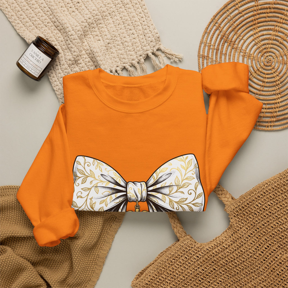 Medical Bow Sweatshirt Nurses Healthcare Gift Women Botanical Sweatshirt Medical Bow Tie Sweatshirt Nurse Enthusiast Botanical Illustration Medical Graphic
