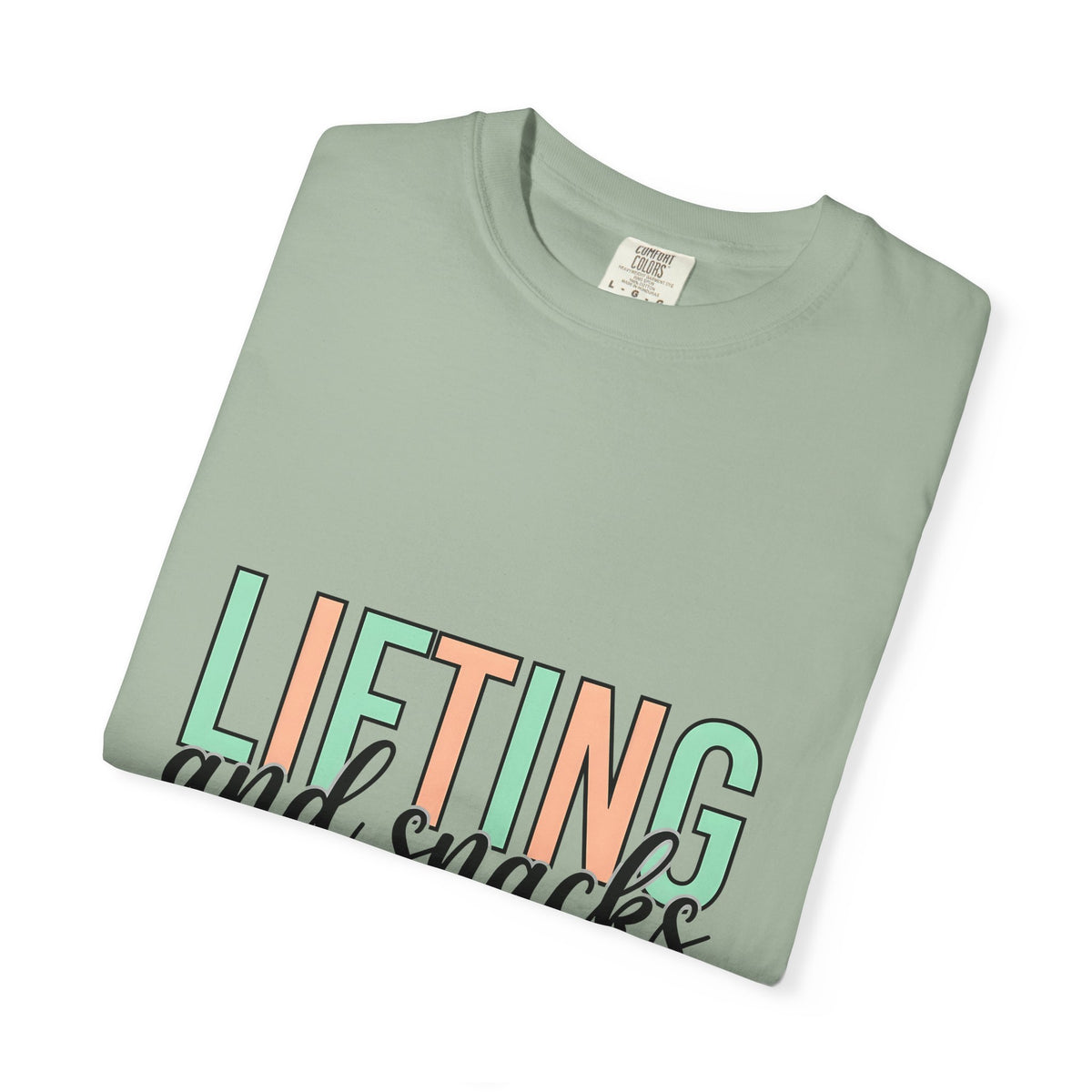 Gym Quote T-Shirt Sports Fitness Gift Women Playful T-Shirt Motivation T-Shirt Athlete Enthusiast Cute T-Shirt Workout Graphic Modern Pastel Colors