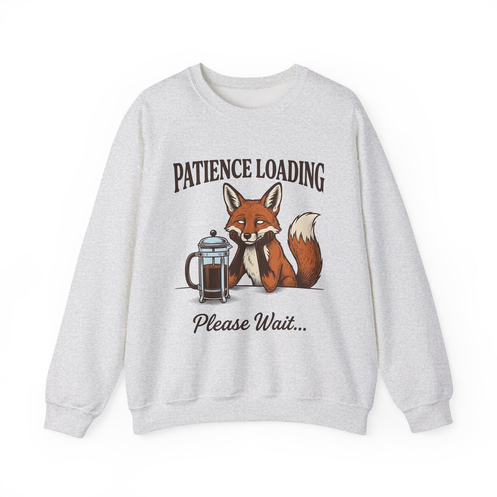 Fox Espresso Sweatshirt Funny Wildlife Gift Women Retro Sweatshirt Coffee Sweatshirt Humor Fan Vintage Sweatshirt Animal Graphic Sketch Coffee Maker Sweatshirt
