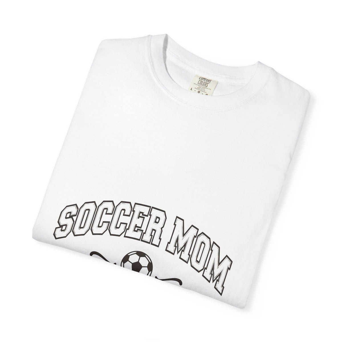 Soccer Ball T-Shirt Moms Athletics Gift Women Varsity T-Shirt Football T-Shirt Mom Enthusiast Vintage T-Shirt Sports Graphic Retro Swirl T-Shirt