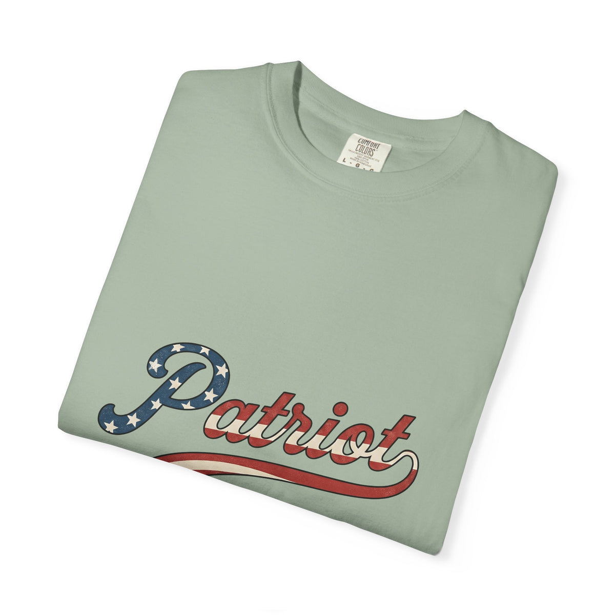 Patriotic Text 4Th Of July Freedom Gift Retro American Text Independence Day Enthusiast Vintage T-Shirt