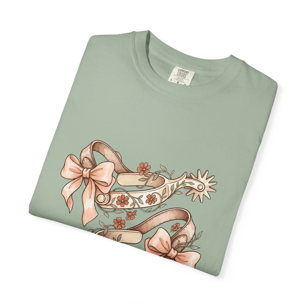 Rodeo Spurs T-Shirt Cowgirl Cowboy Gift Women Tribal T-Shirt Spur T-Shirt Cowgirl Fan Rodeo Graphic Cowhand Graphic Farmhouse Blossom T-Shirt