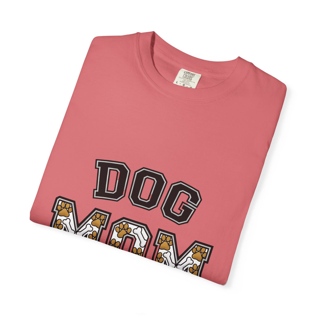 Dog Mom Illustration T-Shirt Dog Mom Dog Mom Companions Gift Women Eye-Catching T-Shirt Puppy T-Shirt Dog Mom Fan Canine Graphic Pet Design