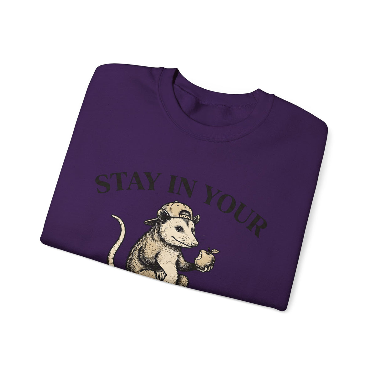 Opossum Skateboard Cute Wildlife Gift Sketch Possum Adorable Fan Drawing Retro Snapback Hat Sweatshirt