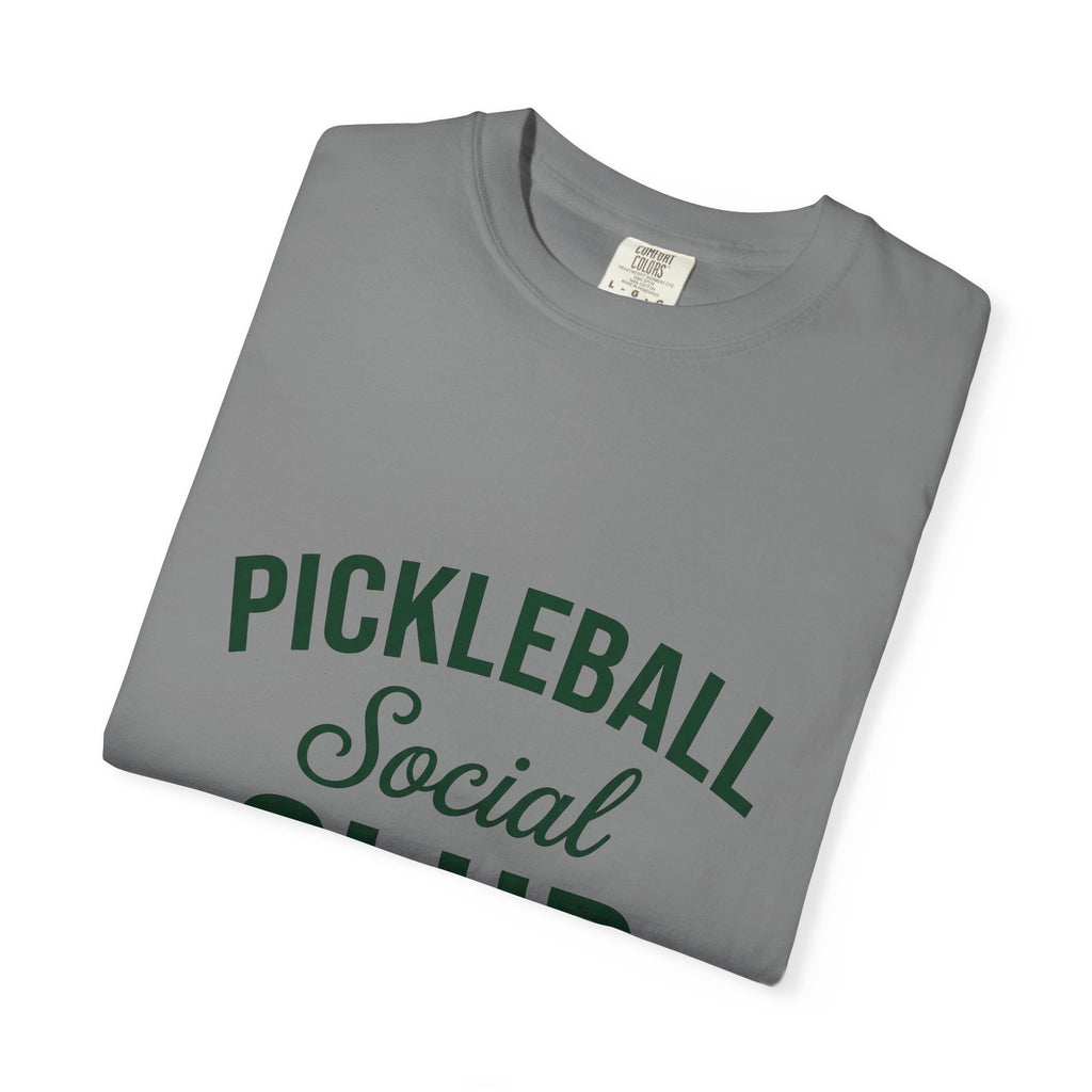 Pickleball Lettering T-Shirt Pickleball Exercise Gift Women Athletic T-Shirt Pickleball Typography T-Shirt Paddle Fan Sports T-Shirt Fitness