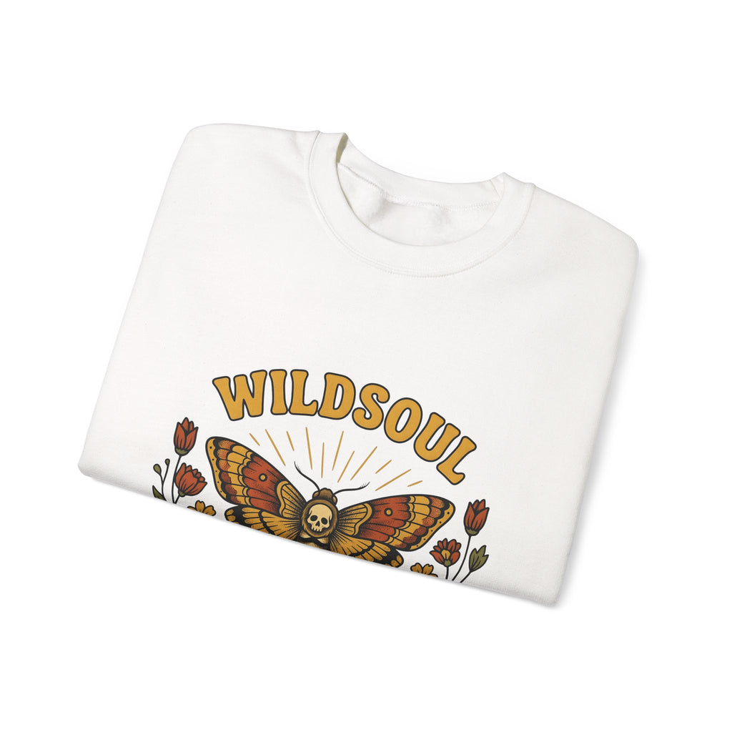 Insect Skull Sweatshirt Gothic Wilderness Gift Women Blackwork Sweatshirt Bug Sweatshirt Dark Fan Tattoo Sweatshirt Nature Graphic Hand Drawn Blossom Sweatshirt