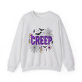 Bat Spider Webbing Sweatshirt Halloween Occult Gift Women Haunted Sweatshirt Spider Web Sweatshirt Horror Fan Spooky Sweatshirt Mystic