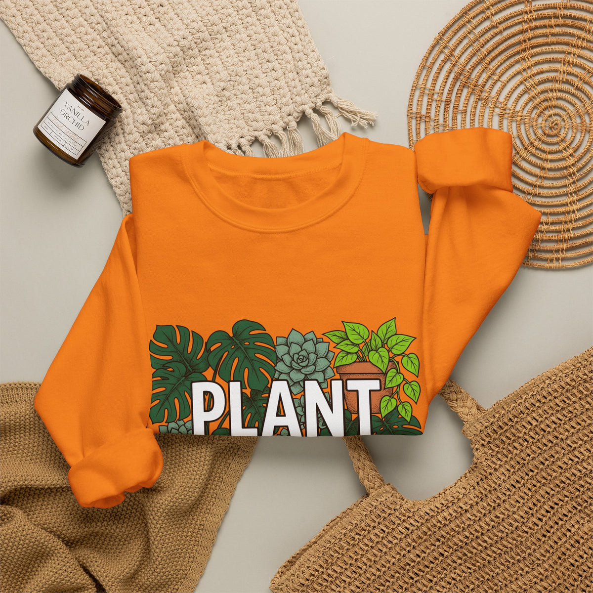 Indoor Plants Sweatshirt Plant Mom Garden Gift Women Modern Sweatshirt Houseplants Sweatshirt Plant Lady Enthusiast Contemporary Sweatshirt Gardening Graphic