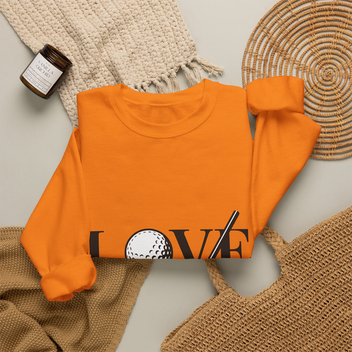 Golf Ball Sweatshirt Sweatshirt Golf Pastime Gift Women Strong Sweatshirt Golf Sweatshirt Golf Enthusiast Bold Sweatshirt Leisure Graphic Simple Athletic Gear Sweatshirt
