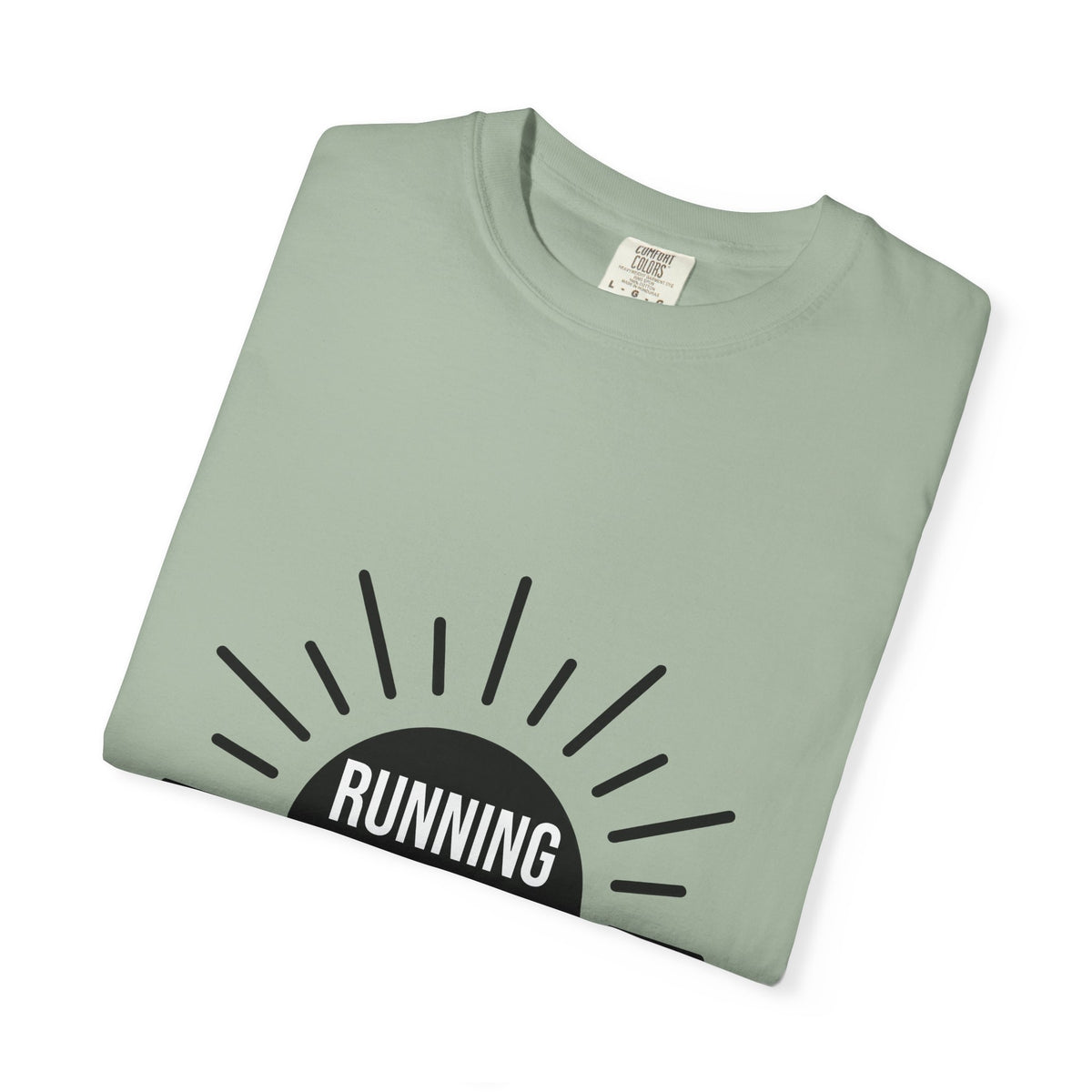 Dawn Illustration T-Shirt Running Exercise Gift Women Basic T-Shirt Morning T-Shirt Runner Enthusiast Simple T-Shirt Fitness Graphic Trendy