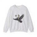 Cowgirl On Raven Cowgirl Travel Gift Country Horsewoman Cowboy Fan Rustic Adventure Retro Sweatshirt