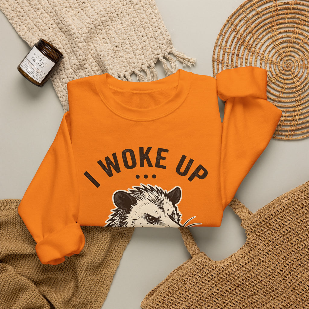 Opossum Coffee Sweatshirt Possum Espresso Gift Women Comic Sweatshirt Coffee Sweatshirt Opossum Enthusiast Cartoon Sweatshirt Coffee Graphic Retro Cup Sweatshirt