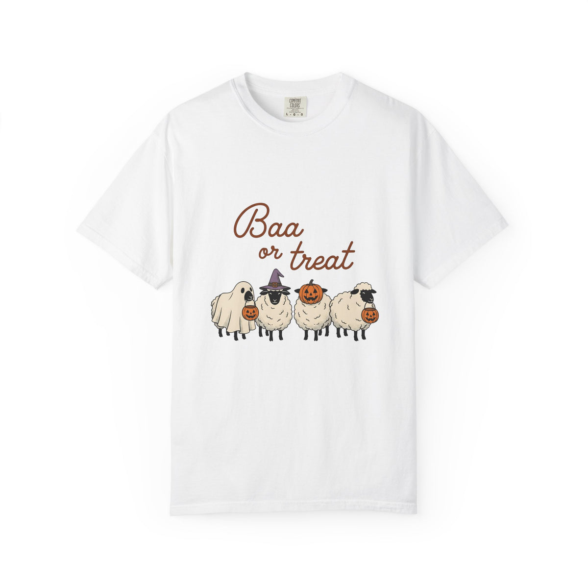 Sheep Costume Halloween Animal Gift Cartoon Sheep Costume Halloween Fan Toon Creature Vintage T-Shirt