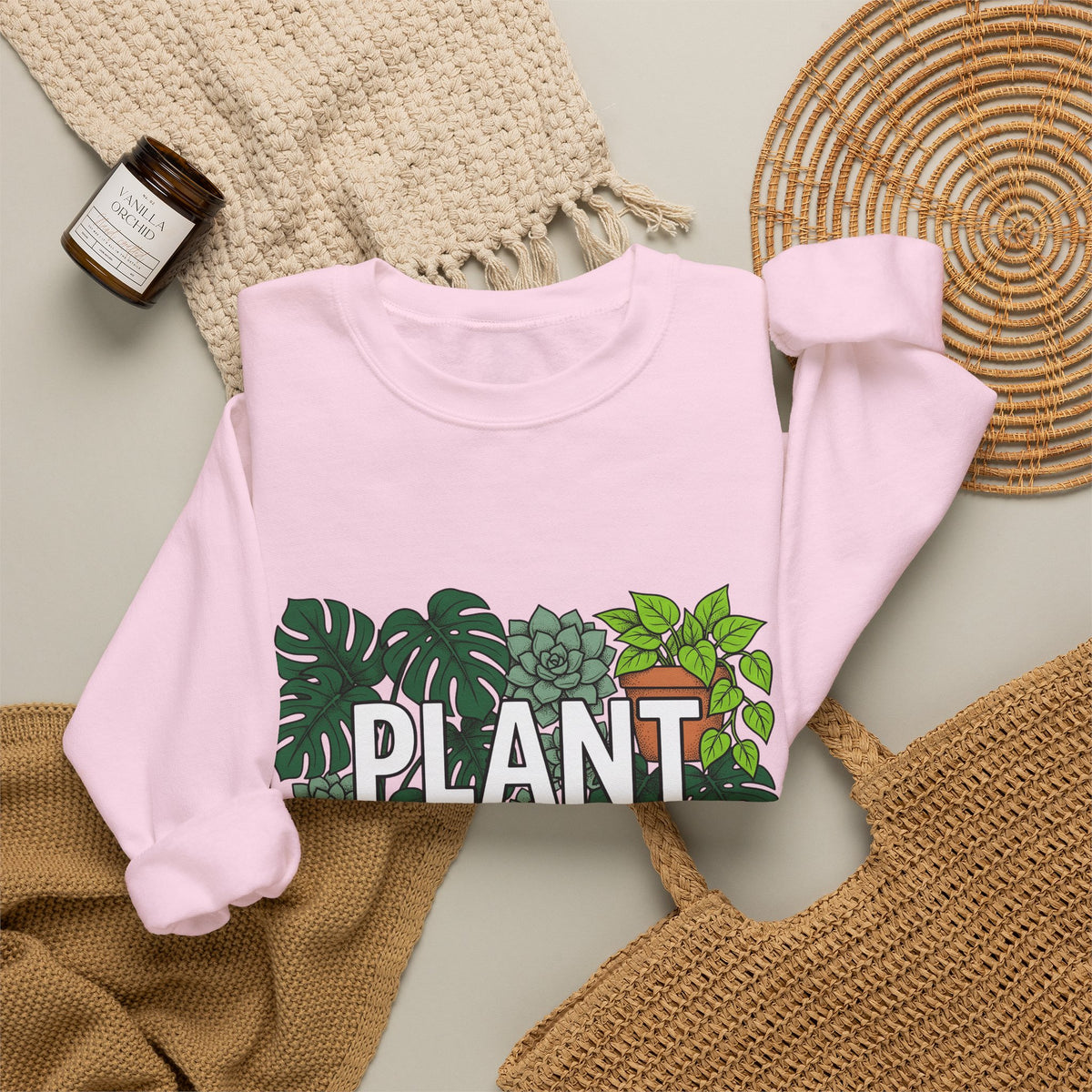 Indoor Plants Sweatshirt Plant Mom Garden Gift Women Modern Sweatshirt Houseplants Sweatshirt Plant Lady Enthusiast Contemporary Sweatshirt Gardening Graphic