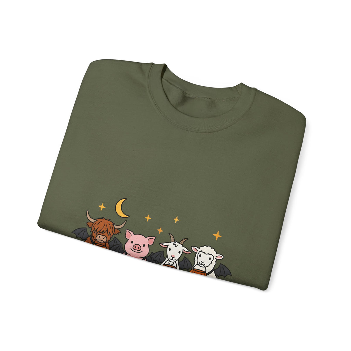 Country Animals Sweatshirt Halloween Pets Gift Women Darling Sweatshirt Farm Animals Sweatshirt Halloween Fan Cute Sweatshirt Pet Graphic Funny Halloween