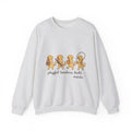 Golden Retriever Pups Sweatshirt Teachers Companion Gift Women Caricature Sweatshirt Puppy Sweatshirt Educator Enthusiast Cartoon Sweatshirt Buddy Graphic