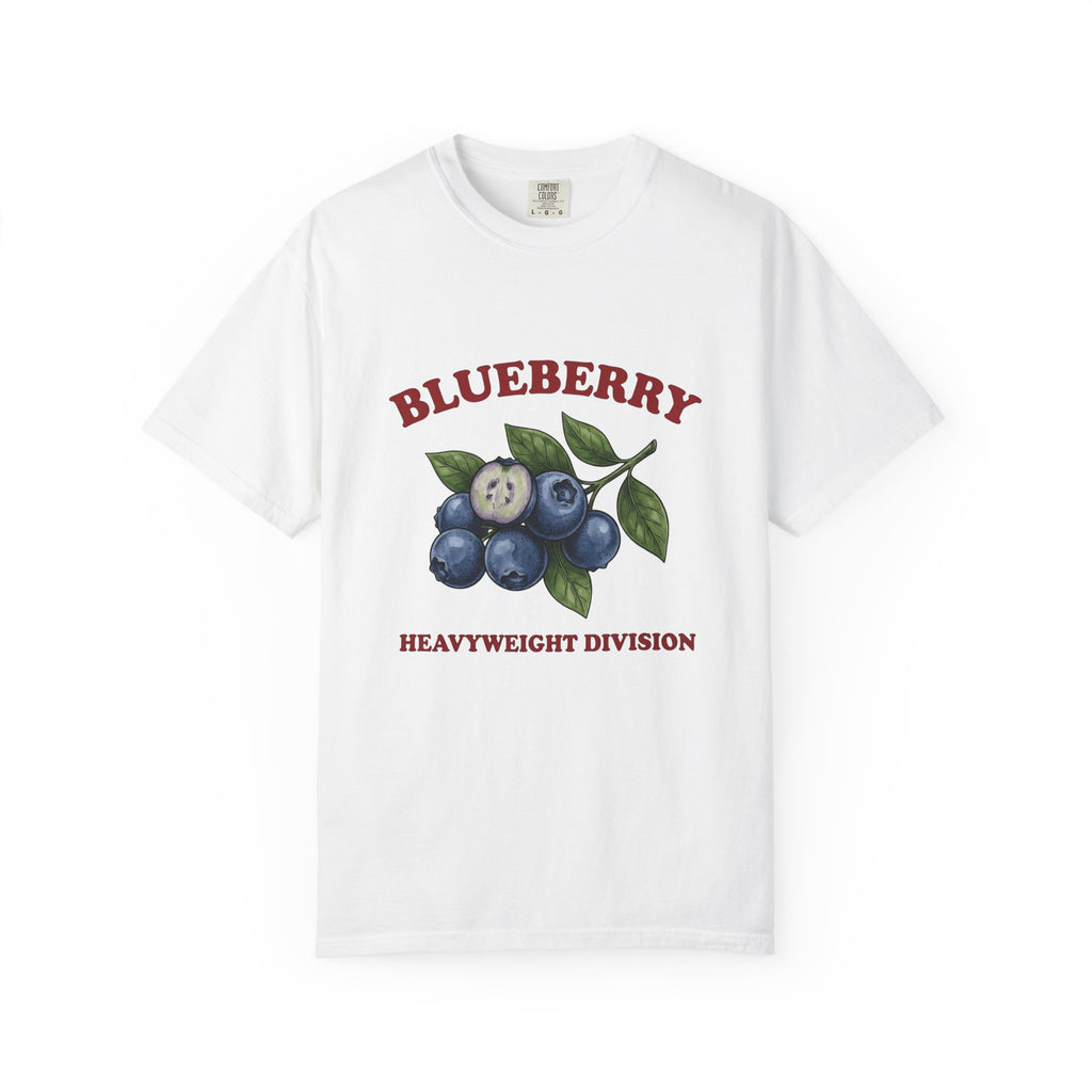 Blueberry Sprig T-Shirt Fruit Cooking Gift Women Sketch T-Shirt Blueberries T-Shirt Fruit Fan Drawing Design Line Art Greenery T-Shirt