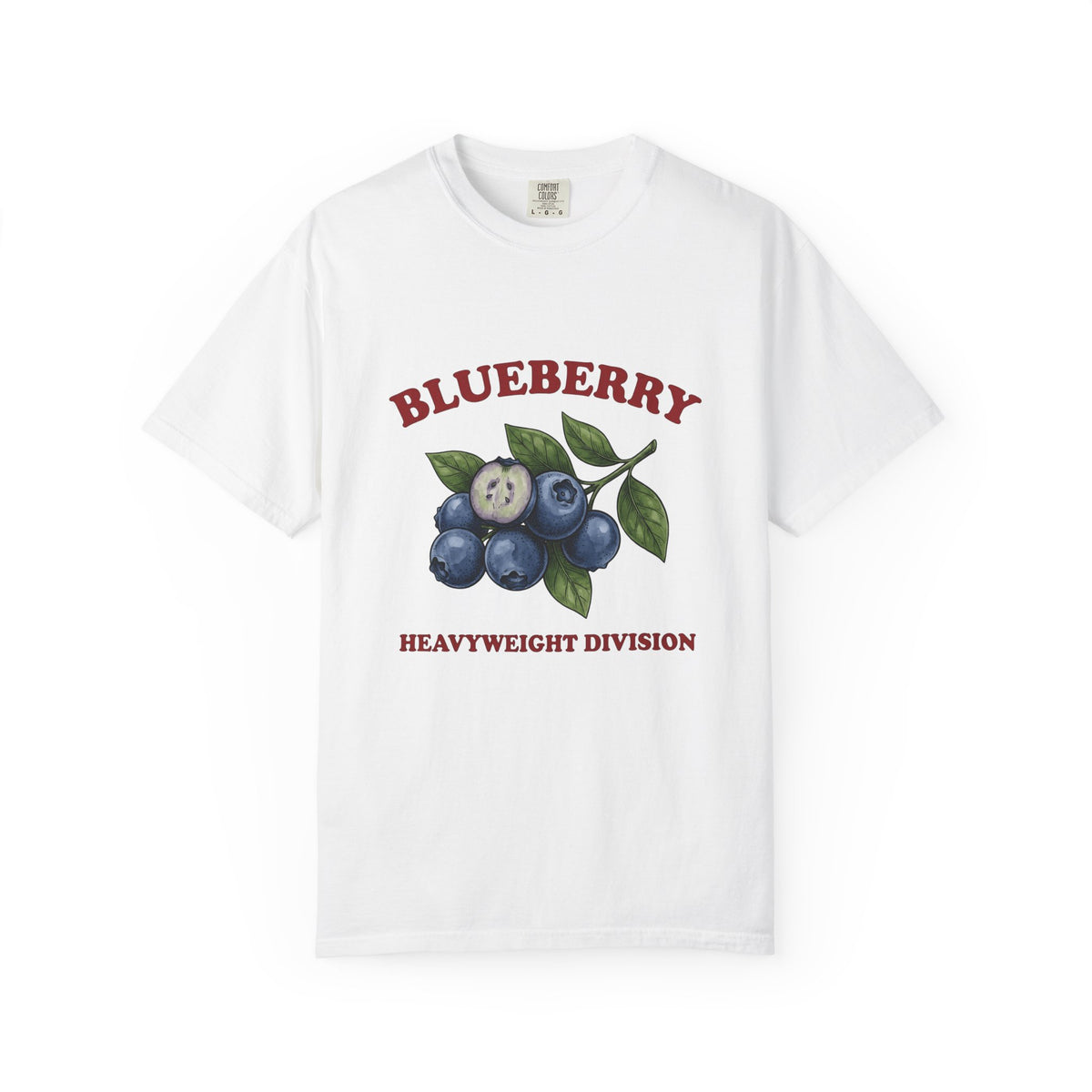 Blueberry Sprig T-Shirt Fruit Cooking Gift Women Sketch T-Shirt Blueberries T-Shirt Fruit Fan Drawing Design Line Art Greenery T-Shirt