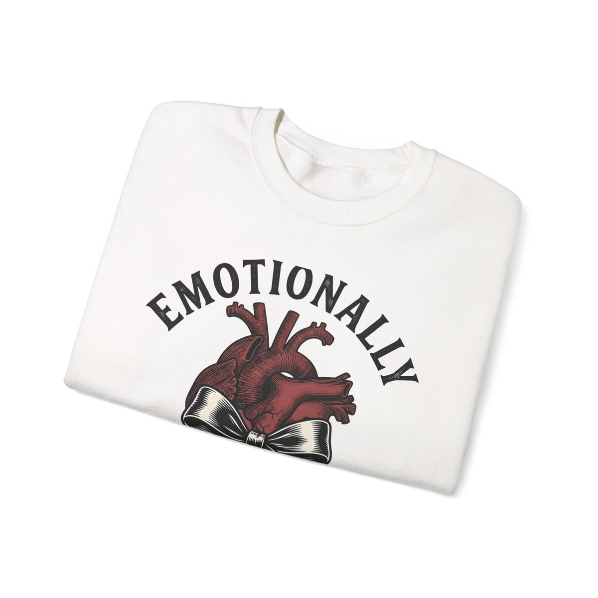 Anatomical Heart Sweatshirt Halloween Dark Humor Gift Women Gothic Sweatshirt Heart Sweatshirt Horror Fan Macabre Sweatshirt Sarcastic Graphic Vintage Bow