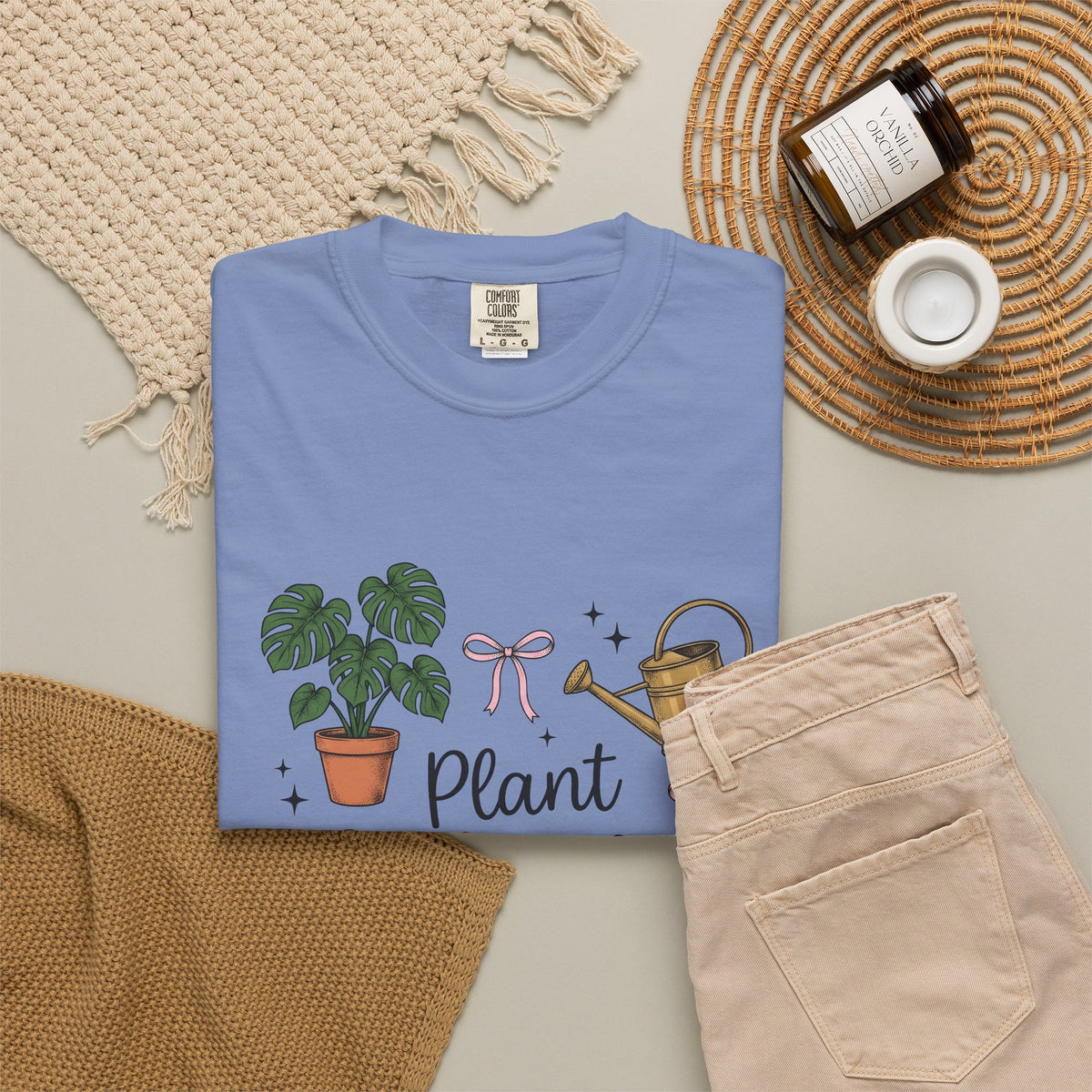 Houseplant Pot T-Shirt Plant Mom Garden Gift Women Sketch T-Shirt Planter T-Shirt Gardener Enthusiast Drawing Graphic Gardening Illustration Retro