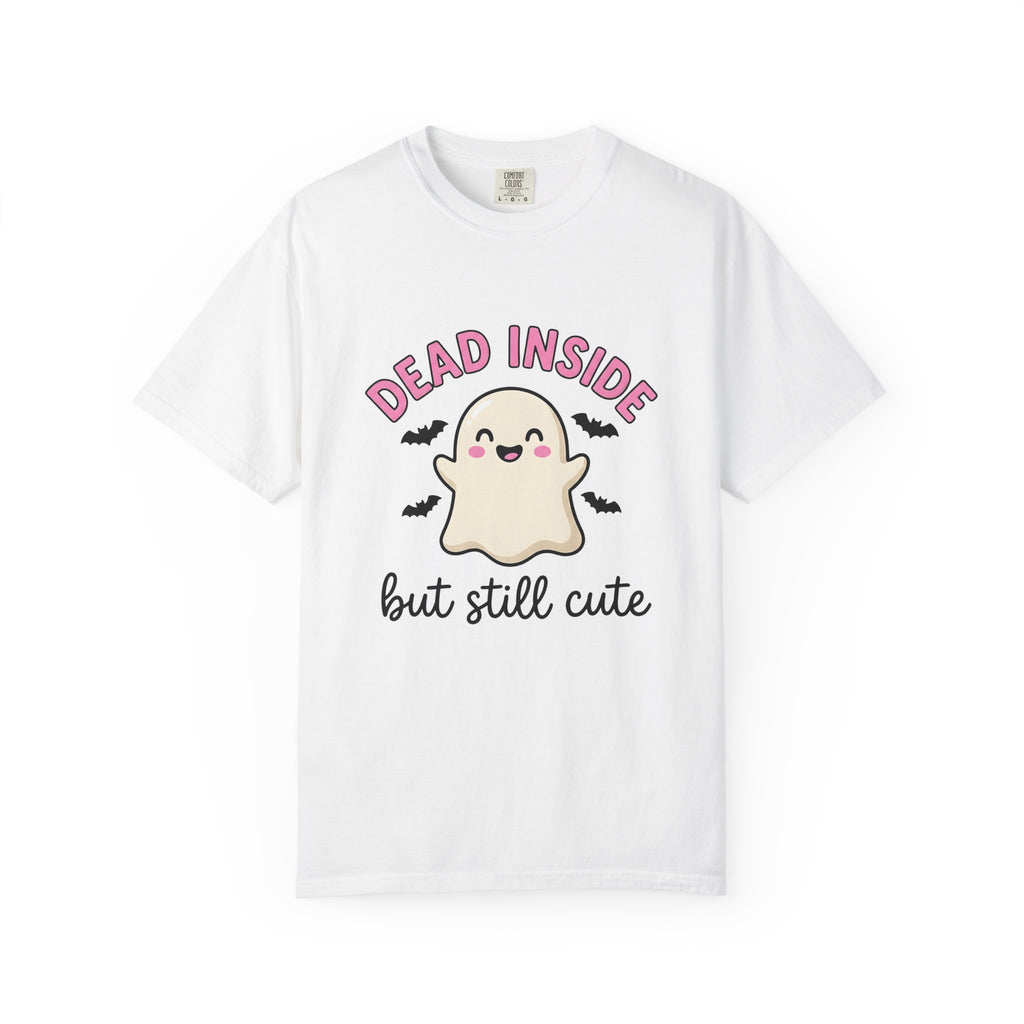 Spirit Illustration T-Shirt Funny Spooky Gift Women Cute T-Shirt Art T-Shirt Humor Fan Cartoon T-Shirt Horror Graphic Comic Flying Mammals T-Shirt