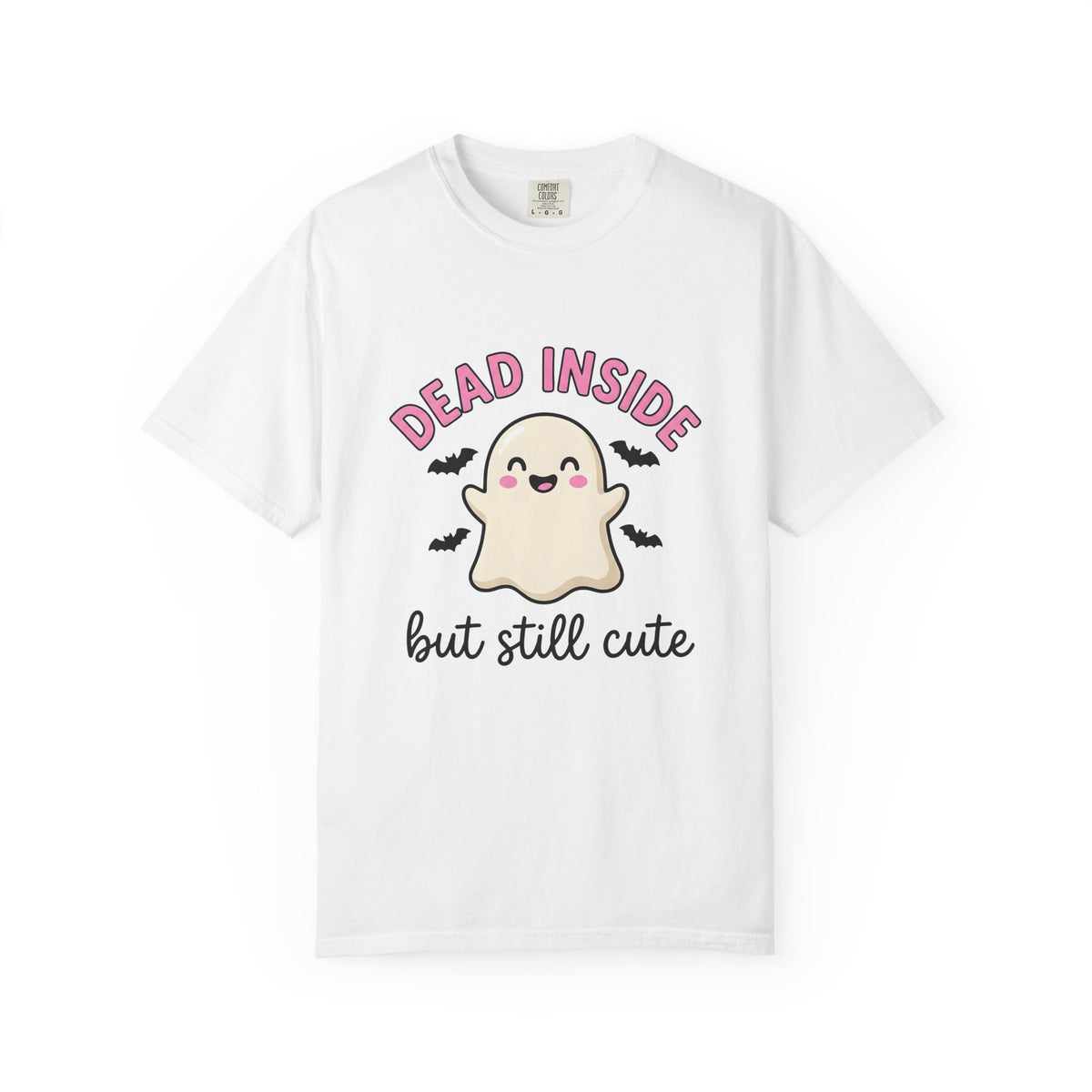 Spirit Illustration T-Shirt Funny Spooky Gift Women Cute T-Shirt Art T-Shirt Humor Fan Cartoon T-Shirt Horror Graphic Comic Flying Mammals T-Shirt