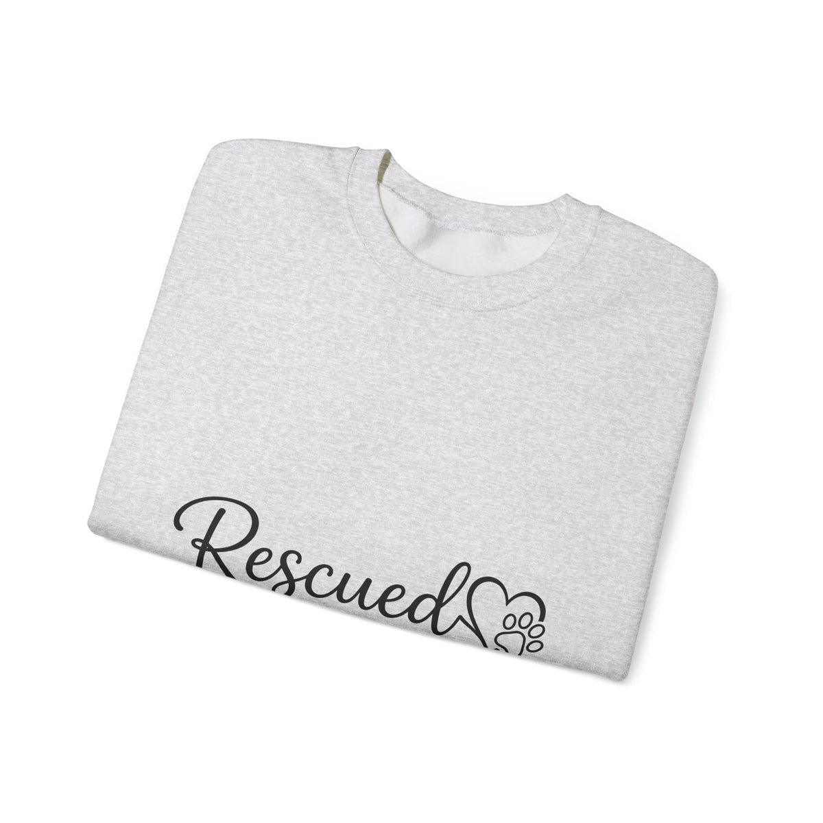 Pet Paw Heart Sweatshirt Dog Foster Gift Women Fresh Sweatshirt Paw Print Sweatshirt Dog Fan Canine Graphic Dog Rescue Graphic Sweatshirt Basic Calligraphy Text