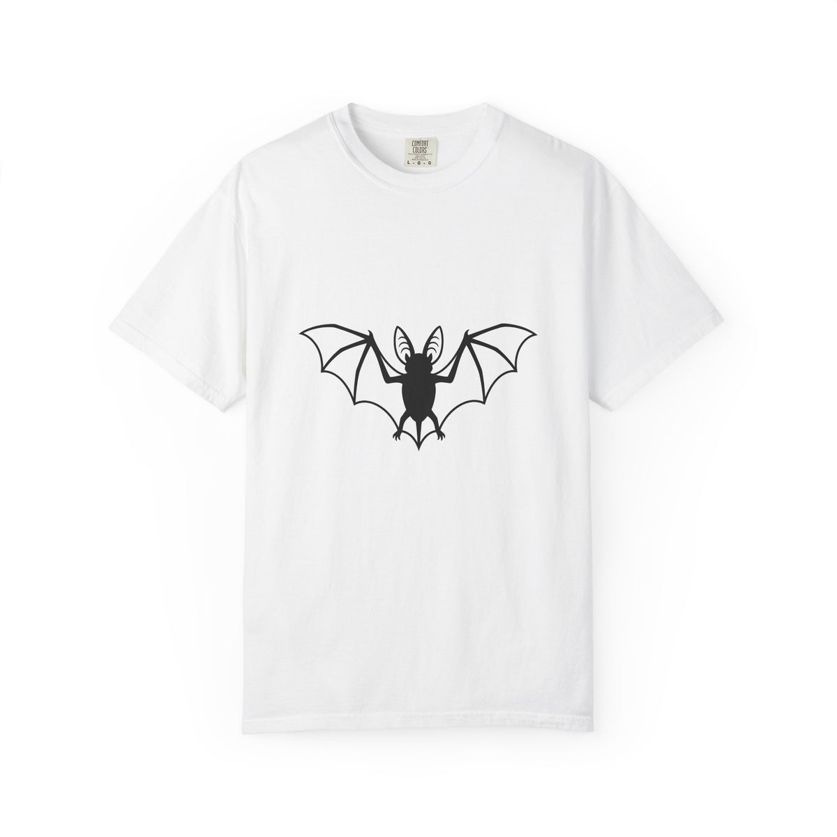 Bat Graphic T-Shirt Cottagecore Halloween Gift Women Minimalist T-Shirt Bat T-Shirt Homebody Fan Simple T-Shirt Spooky Graphic Gothic Wings T-Shirt